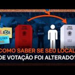 442 seções eleitorais mudaram do 1º para o 2º turno; leia a lista