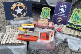 Ação conjunta da Polícia Civil e Receita Federal apreende 146 kg de drogas em Fortaleza; dois homens são presos