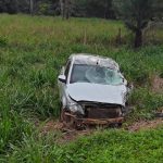 Acidente com carreta interdita BR-163 e deixa vítima em estado grave