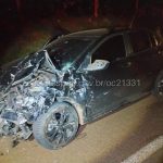 Acidente envolvendo dois carros deixa um morto e quatro feridos em Pitangueiras, SP