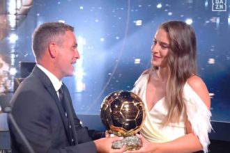 Alexia Putellas ganha Bola de Ouro feminina pela 3ª vez