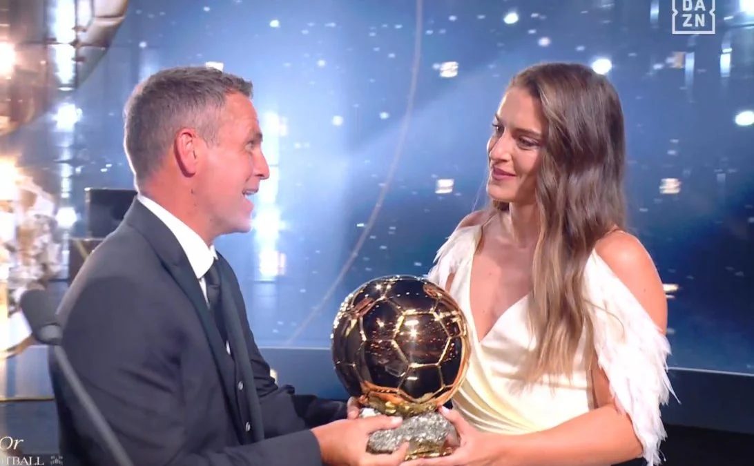 Alexia Putellas ganha Bola de Ouro feminina pela 3ª vez