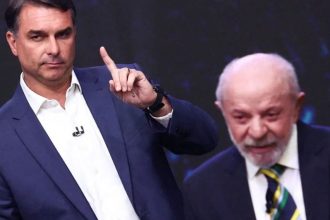 Aliados de Flávio criticam falas de Lula em debate