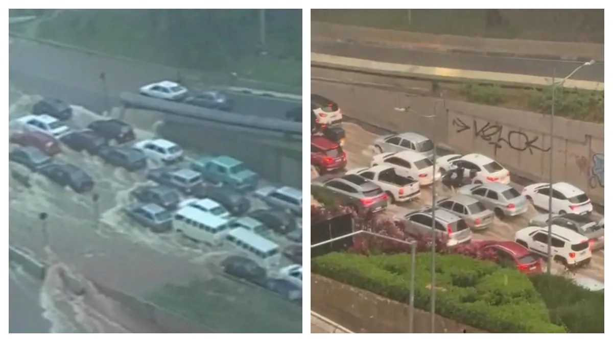Anhangabaú teve enchente em 1999, quando 160 veículos ficaram submersos; protocolo da CET prevê bloqueio preventivo do túnel