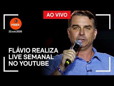 Ao vivo: Flávio realiza live semanal no YouTube