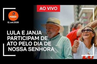 Ao vivo: Lula e Janja participam de ato pelo Dia de Nossa Senhora