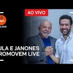 Ao vivo: Lula e Janones promovem live