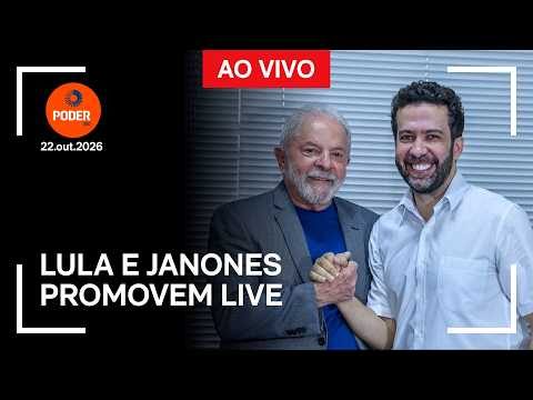 Ao vivo: Lula e Janones promovem live