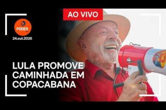 Ao vivo: Lula participa de caminhada em Copacabana