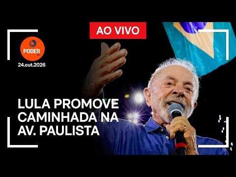 Ao vivo: Lula realiza ato na av. Paulista