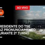 Ao vivo: Nunes Marques, Motta e Alcolumbre falam sobre o 2º turno