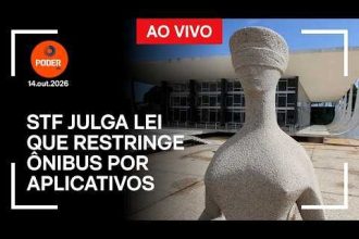 Ao vivo: STF julga lei que restringe ônibus por aplicativos