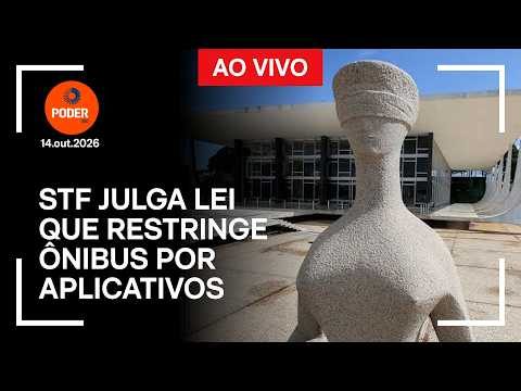 Ao vivo: STF julga lei que restringe ônibus por aplicativos