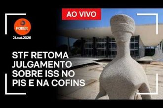 Ao vivo: STF retoma julgamento sobre ISS no PIS e na Cofins