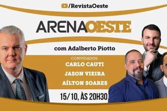 Arena Oeste com Adalberto Piotto de 15/10/2026: o Brasil decide o seu futuro