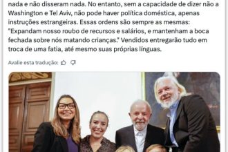 Assange diz que Lula lutou por sua liberdade e critica Bolsonaros