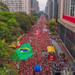 Ato de Lula em São Paulo ocupou 7 quarteirões da av. Paulista