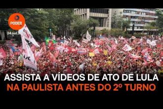 Ato de Lula ocupa 14 quarteirões da avenida Paulista