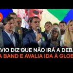 “Band” mantém debate com Lula e deixará púlpito vazio sem Flávio