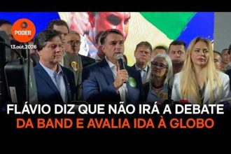 “Band” mantém debate com Lula e deixará púlpito vazio sem Flávio
