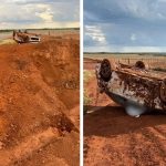 Bebê de 11 meses morre e família fica ferida em acidente na BR-050