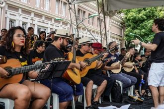 Belém tem 150 vagas abertas para oficinas gratuitas de música com aulas de percussão, cordas e sopros