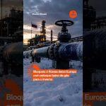 Bloqueio à Rússia deixa Europa com gás limitado para o inverno