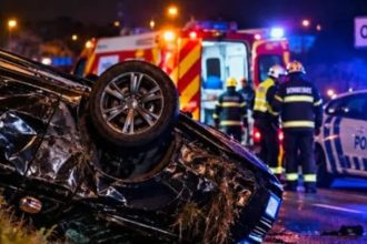 Brasileira morre após carro capotar em Portugal
