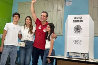 Cadu de Lula (PT) vota em Natal