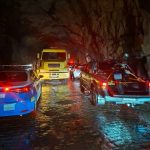 Caminhão quebra dentro de túnel e interdita trecho da RJ-155, em Rio Claro