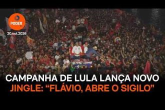 Campanha de Lula lança novo jingle: “Flávio, abre o sigilo”