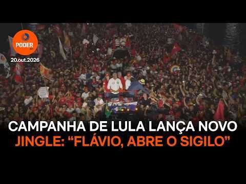 Campanha de Lula lança novo jingle: “Flávio, abre o sigilo”