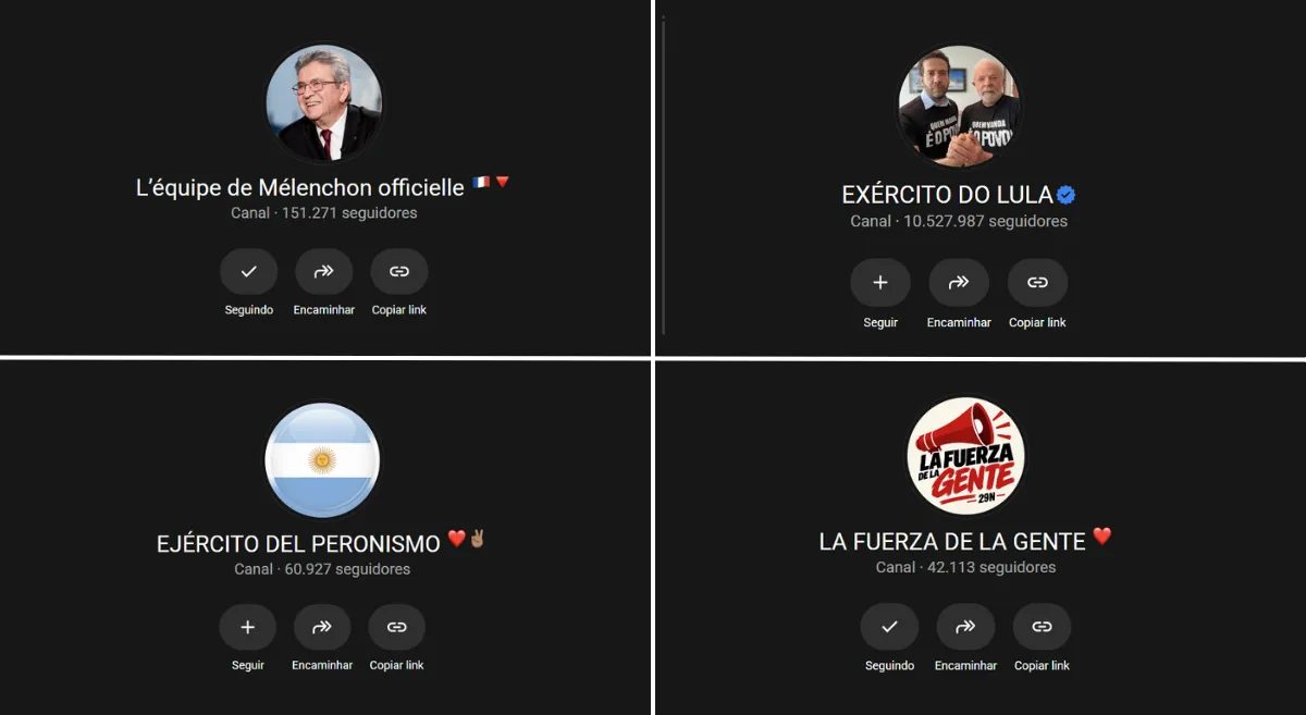 Canais estrangeiros inspirados no 'Exército do Lula' de Janones dobram de tamanho em dois dias