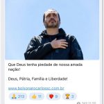 Carlos Bolsonaro pede piedade de Deus após fuga de Flávio para os EUA