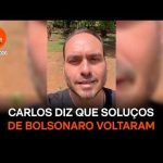 Carlos visita Bolsonaro e reforça apoio a Marinho para presidir Senado