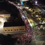 Carreata reúne apoiadores da reeleição de Lula em Parnaíba