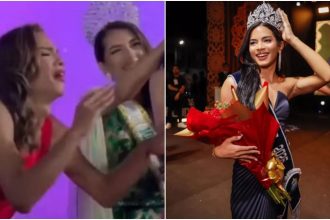'Carrego esse título com amor', diz modelo que foi eleita miss um ano depois de viralizar por comemorar vitória antes da hora