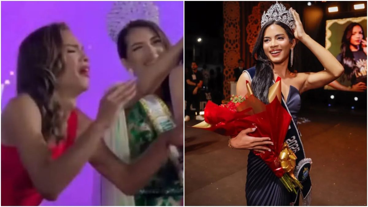 'Carrego esse título com amor', diz modelo que foi eleita miss um ano depois de viralizar por comemorar vitória antes da hora