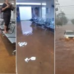 Chuva forte alaga unidade de saúde e causa transtornos em Paulicéia