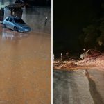 Chuva forte mata oito bovinos e provoca alagamento e deslizamento em São Luiz do Paraitinga, SP