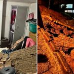 Chuva provoca três deslizamentos, deixa morador ferido e interdita imóveis no interior de SP