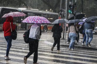 Ciclone e frente fria atingem parte do país nesta quinta-feira