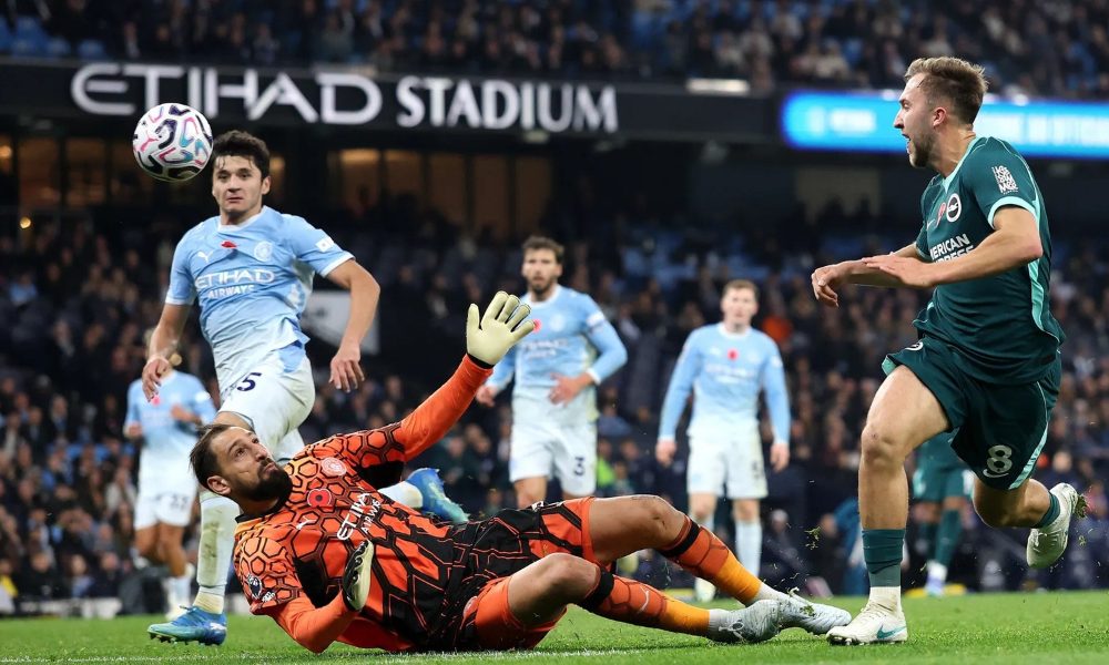 City é surpreendido e perde para o Brighton em casa pela Premier League