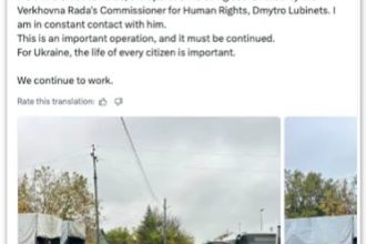 Civis deixam cidade ucraniana ocupada pela Rússia; veja imagens