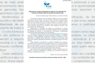 CNBB cobra respeito às urnas e participação consciente no 2º turno