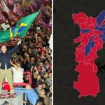 Com 67% dos votos para Lula, Piraporinha, na Zona Sul de SP, tem fogos e festa nas ruas após resultado das eleições