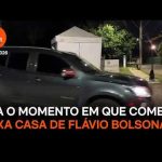 Comboio deixou casa de Flávio na noite anterior à sua saída do Brasil