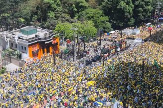 Começa a manifestação ‘Bloco do 22’ na Paulista