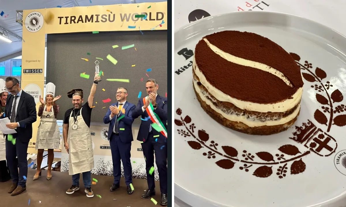 Confeiteiro amador de SP vence campeonato mundial de tiramisù na Itália