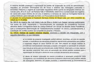 Cueva leu 21 laudas e escreveu outras 13 em 4 minutos a favor de Lula